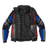 Kurtka motocyklowa SPIDI 4 SEASON EVO BLUE szary czarny niebieski