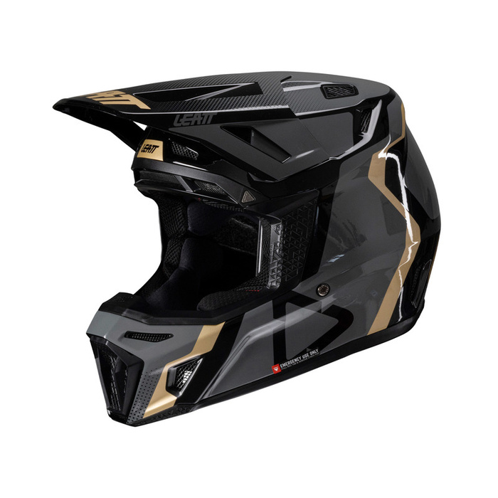 Kask z Goglami Leatt Kit Moto 8.5 V25 Black