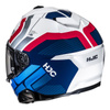 Kask motocyklowy HJC I71N Viz niebieski/czerwony