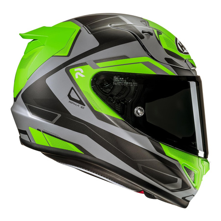 Kask motocyklowy integralny HJC RPHA 12 Brels zielony/szary