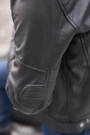 Kurtka motocyklowa skórzana Shima WINCHESTER 2.0 czarny