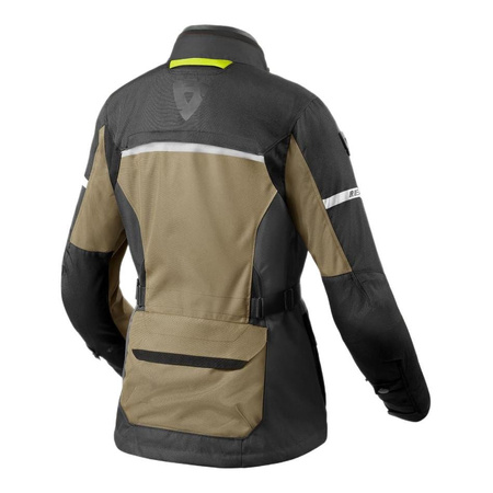 Kurtka motocyklowa tekstylna damska REVIT OUTBACK 4 H2O LADY GREEN/ANTHRACITE zielony szary