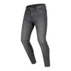 Jeansy motocyklowe OZONE STRIKER SLIM FIT sprany szary