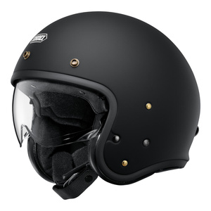 Kask otwarty SHOEI J.O 2 MATT BLACK czarny mat