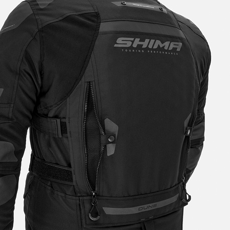 Kurtka motocyklowa SHIMA DUNE BLACK czarny