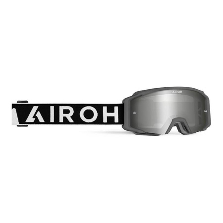 Gogle motocyklowe mx AIROH BLAST XR1 DARK GREY MATT szary