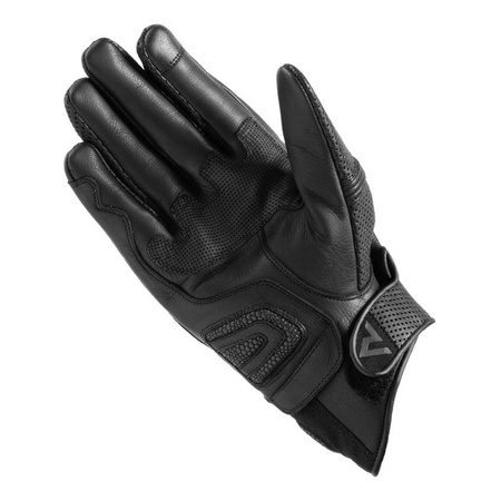 Rękawice motocyklowe miejskie Rebelhorn PATROL krótkie czarny