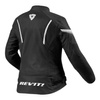 Kurtka motocyklowa tekstylna damska REVIT CONTROL AIR H2O LADY BLACK/WHITE czarny biały