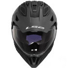 Kask off-road LS2 MX702 Pioneer II Matt - czarny matowy