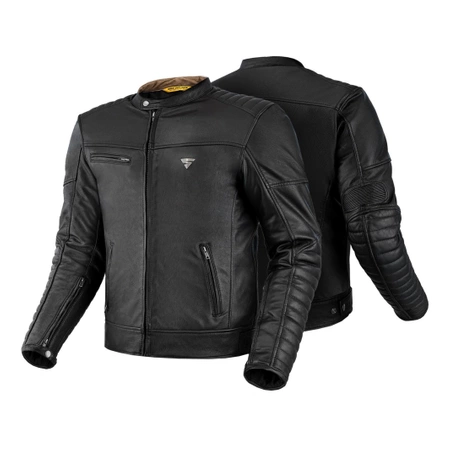 Kurtka motocyklowa skórzana miejska Shima WINCHESTER 2.0 czarny