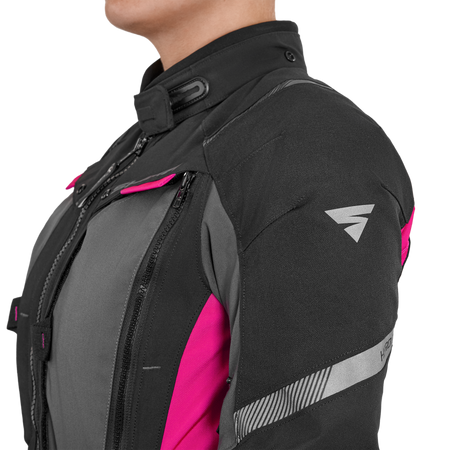 Damska kurtka motocyklowa tekstylna Shima HERO 2.0 różowy