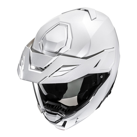 Kask motocyklowy HJC I71N Solid perłowy biały