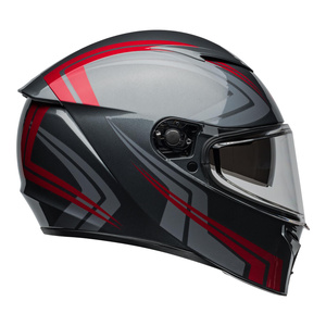 Kask motocyklowy BELL Lithium Jetstream czarny/czerwony
