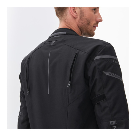 Kurtka motocyklowa tekstylna Rebelhorn SPARK czarny