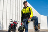 Kurtka motocyklowa tekstylna miejska Shima DAYBREAKER fluo
