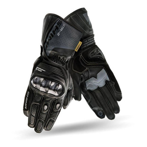 Rękawice motocyklowe skórzane sportowe Shima STR-2 GLOVES czarny