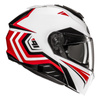 Kask motocyklowy HJC I71N Tricus biały/czerwony