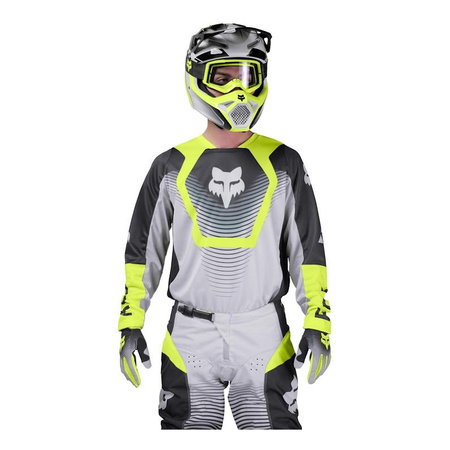 Bluza motocyklowa cross FOX 180 COLLECT GREY/YELLOW szary żółty