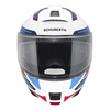 Kask motocyklowy SCHUBERTH C5 ECE OMEGA WHITE niebieski biały czerwony czarny