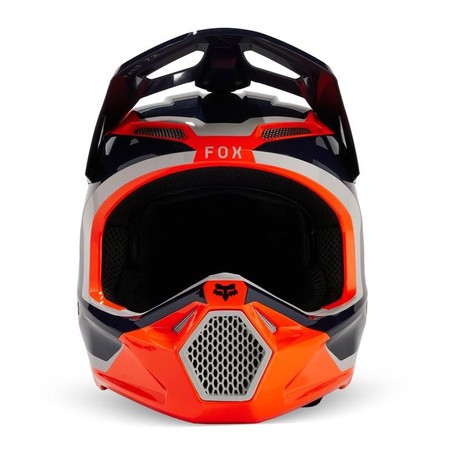 Kask cross offroad motocyklowy FOX V1 Nitro Helmet Fluo Orange
