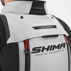 Kurtka motocyklowa SHIMA TRACKER LIGHT GREY szary