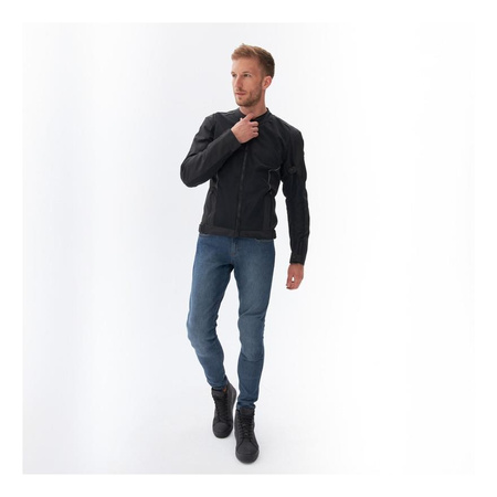 Jeansy motocyklowe Rebelhorn NOMAD Tapered Fit niebieskie