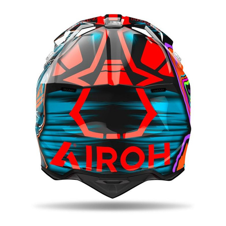 Kask motocyklowy AIROH Wraaap Cyber