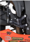 Podnóżki regulowane R&G Kawasaki ZX6-R 05-13 Road Gearbox zestaw