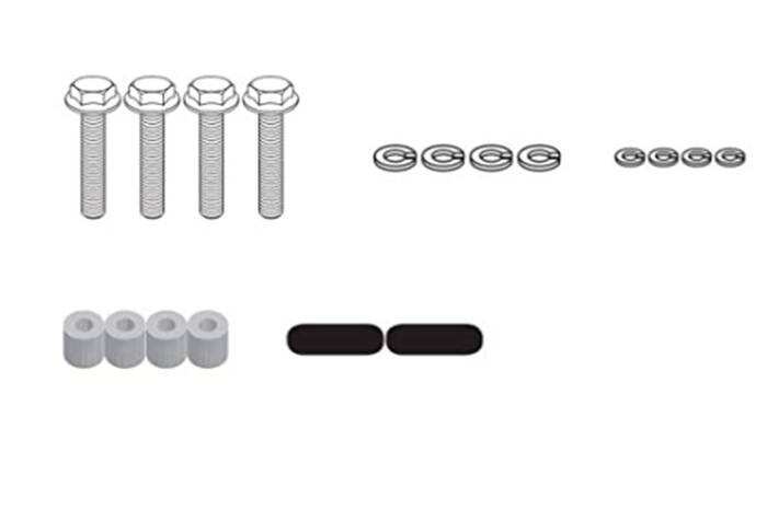 KAPPA ADAPTER DO ZAMONTOWANIA STELAŻA CENTRALNEGO KZ2130 WRAZ Z ORYGINALNYM STELAŻEM BOCZNYM YAMAHA MT-07 Tracer (16-19), 700 (20) - motocyklowy bagaż