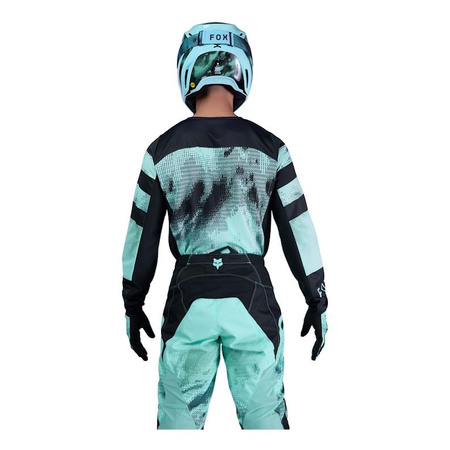 Bluza motocyklowa cross FOX 180 KAIROS TURQUOISE czarny zielony niebieski