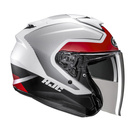 Kask motocyklowy HJC I31 Tevis szary/czerwony