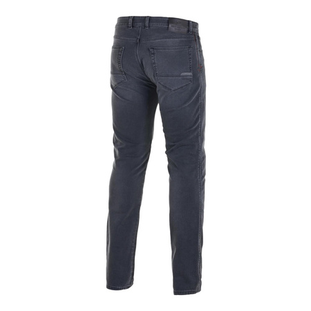 Spodnie jeans ALPINESTARS COPPER V2 PLUS REGULAR FIT FADED BLACK czarny