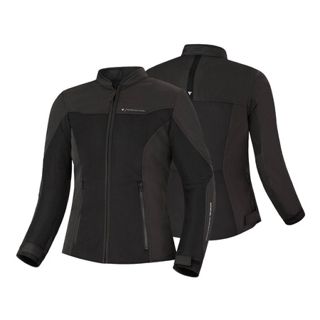 Damska kurtka motocyklowa tekstylna Shima OPENAIR czarny