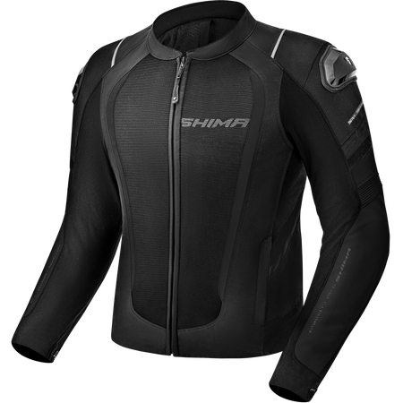 Kurtka motocyklowa tekstylna Shima MESH PRO 2.0 czarny
