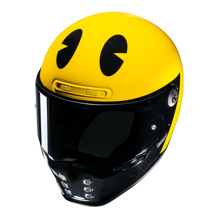 Kask motocyklowy HJC V10 Pac-Man Bandai Namco żółty/czarny