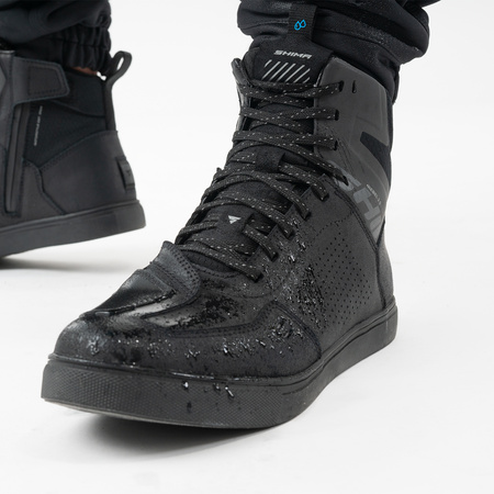 Damskie trampki/Buty motocyklowe Shima REBEL 2.0 WP czarny