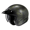 Kask motocyklowy otwarty HJC V31 Flame czarny