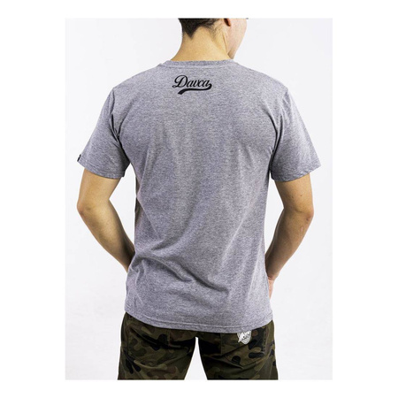 Koszulka codzienna T-shirt DAVCA STREET ATHLETS GREY szary