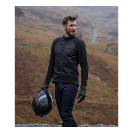 Kurtka motocyklowa KNOX HONISTER BLACK czarny