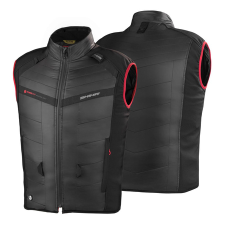 Kamizelka podgrzewana ocieplająca motocyklowa Shima POWERHEAT VEST czarny