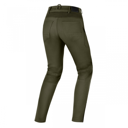 Damskie jeansy motocyklowe Shima GIRO 3.0 khaki