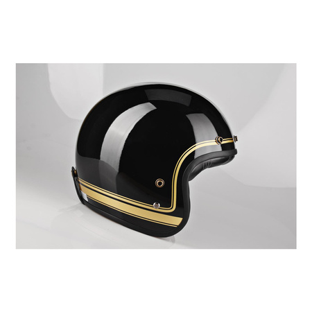 Kask motocyklowy LAZER CONGA COSMO BLACK/GOLD czarny złoty