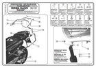 KAPPA STELAŻ KUFRÓW BOCZNYCH MONOKEY HONDA XL 650V TRANSALP (00-07) - RÓWNIEŻ POD KUFRY RETRO-FIT K-VENTURE ALU ORAZ K'MISSION motocyklowy bagaż