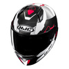 Kask motocyklowy integralny HJC C10 Aspa biały/czarny