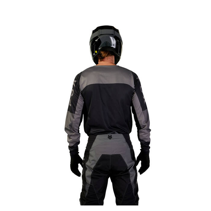 Bluza koszulka motocyklowa rowerowa cross offroad mtb FOX 180 Nitro czarny/szary