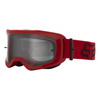 Gogle motocyklowe mx dziecięce FOX JUNIOR MAIN STRAY RED czerwony