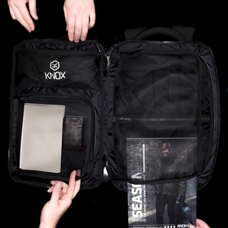 Plecak KNOX EVERY DAY ADVENTURE BLACK czarny