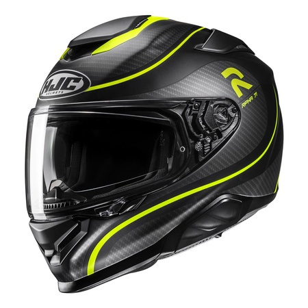Kask motocyklowy integralny HJC RPHA 71 Cleta czarny/żółty