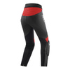 Damskie spodnie motocyklowe skórzane Shima MIURA 2.0 czarny/czerwony