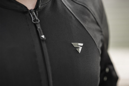 Kurtka motocyklowa tekstylna miejska Shima JET czarny